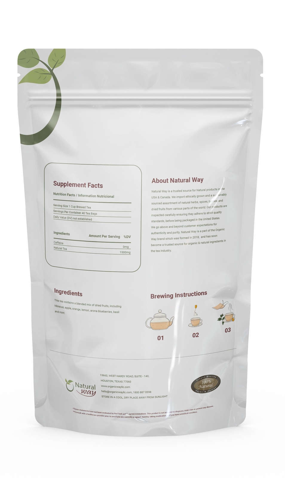 Natural Mix Fruits Tea gallery