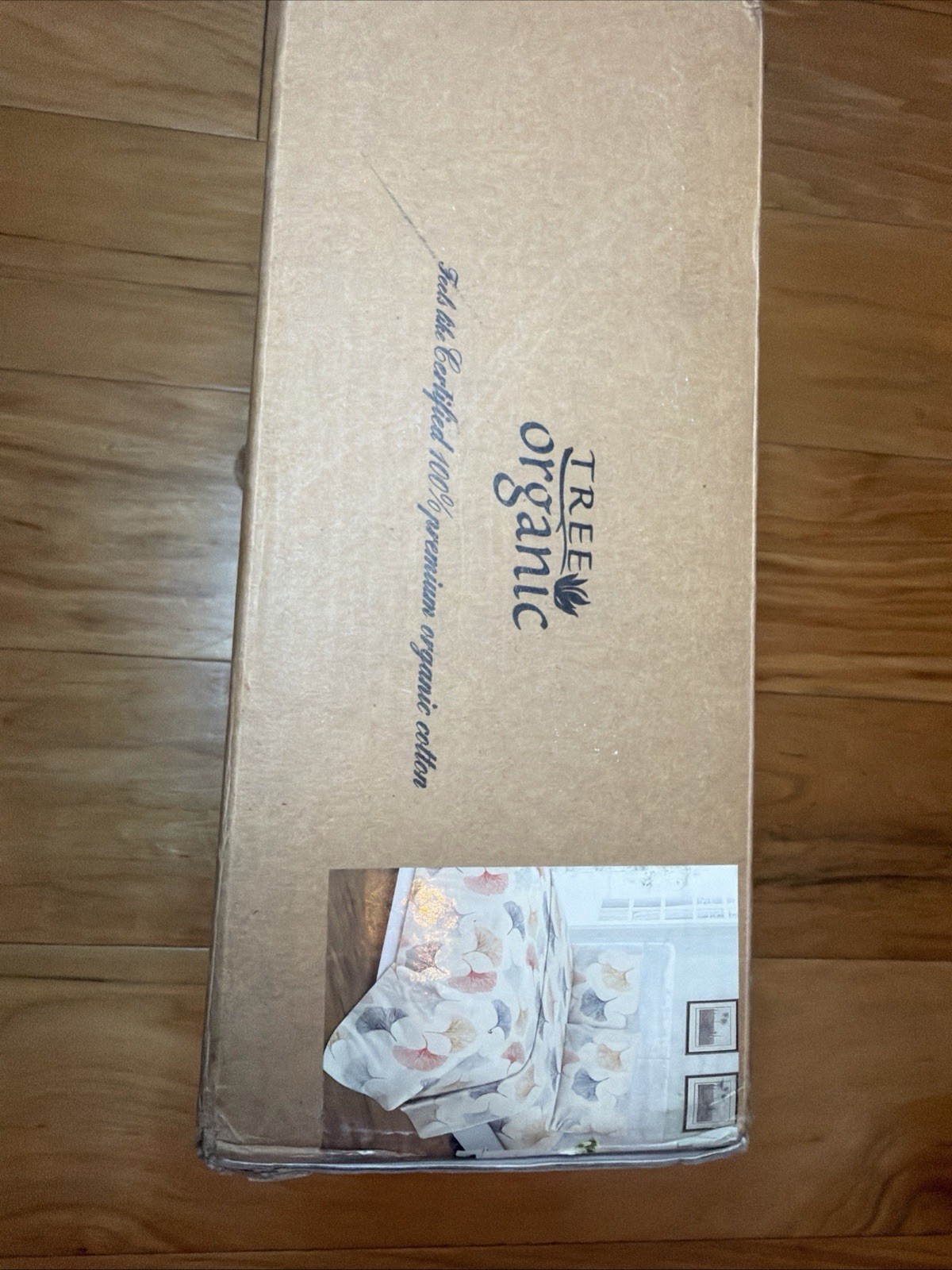 Tree Organic 100% Premium Quality Cotton 2000 Queen Sheet Set Botanical New gallery