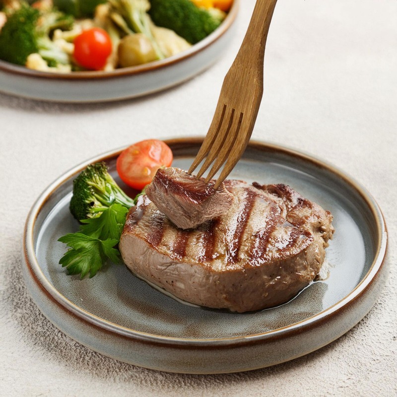 BambooMN Brand - Solid Bamboo Dinner Fork 8" | 30 and 100 Piece gallery