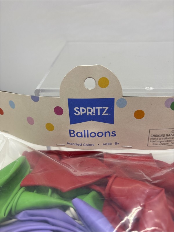 2 X SPRITZ Assorted Colors Round Balloons 72ct. 12in/30cm (B40 gallery