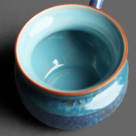 Blue Ceramic Tea Pitcher Pottery Chahai gallery