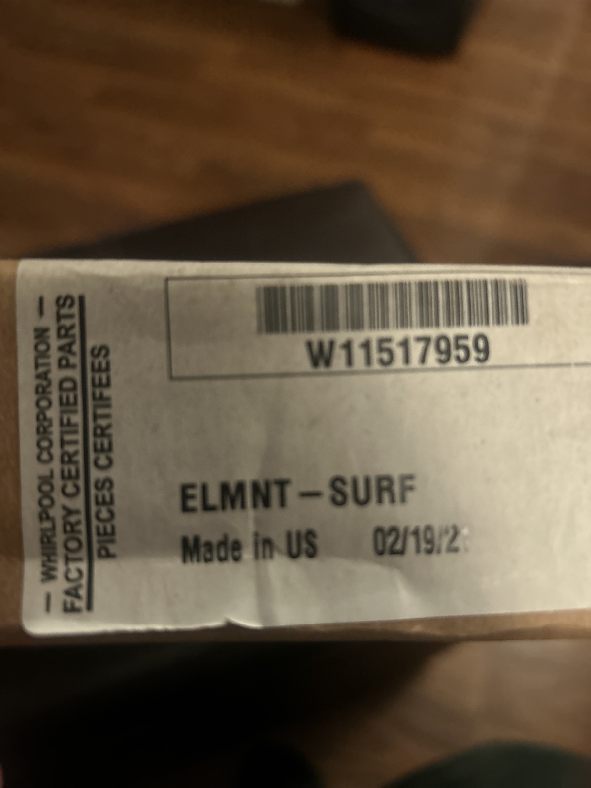 New Replacement Range Element For Whirlpool W11517959 By OEM Parts Manufacturer gallery