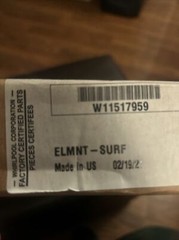 New Replacement Range Element For Whirlpool W11517959 By OEM Parts Manufacturer