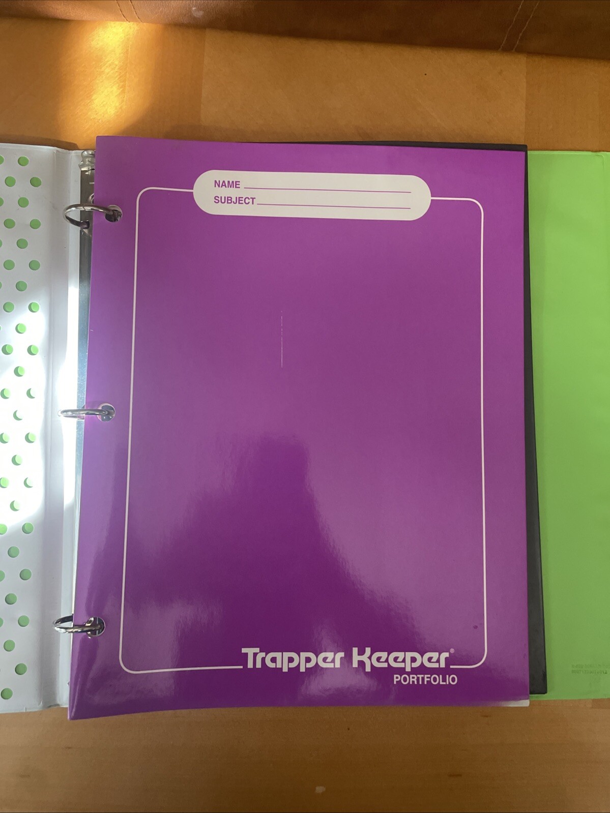 Mead Original Trapper Keeper Binder Retro Portfolio Vintage Style CHEETAH #10722 gallery