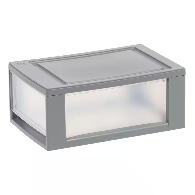 1 Drawer Gray Stackable Storage Unit (8.50 In. W X 6 In. H) gallery