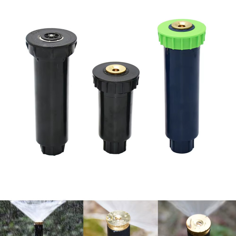 Pop-Up Sprinklers Replacement Scattering Nozzles 0~360 Degree Adjustable Garden gallery