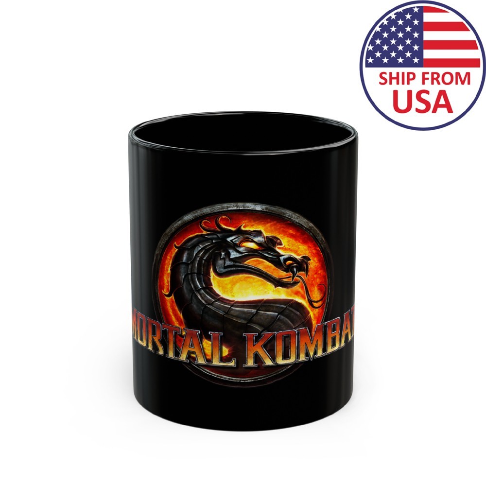 Mortal Kombat 11oz - 15oz Coffee Tea Black Mug gallery
