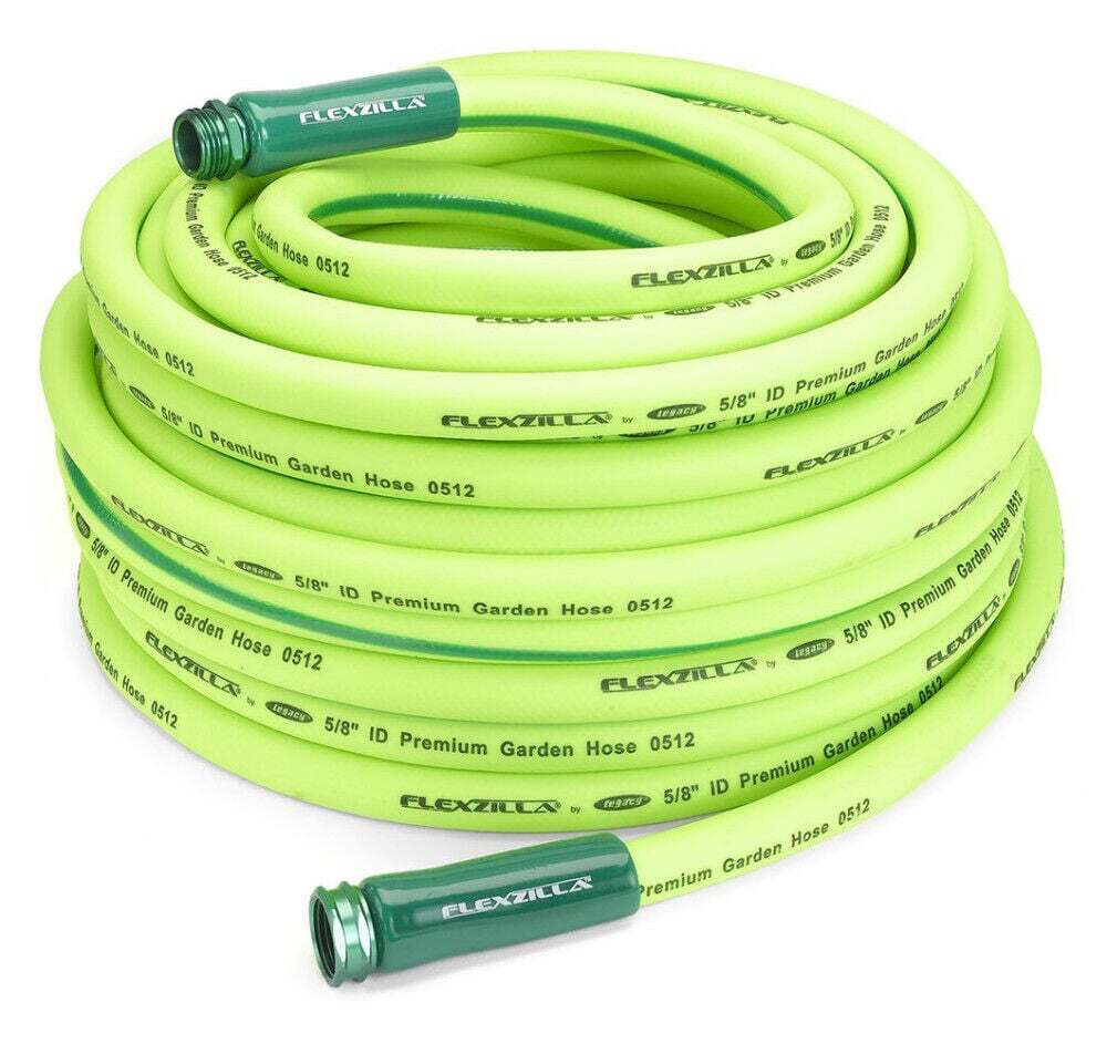 Flexzilla 5/8In X 100' Zillagreen Garden Hose With 3/4In Ght Ends gallery