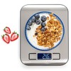 Moss and Stone Digital Kitchen Scale, 11 Lb 5 Kg, Stainless Steel, Grams, Oz gallery