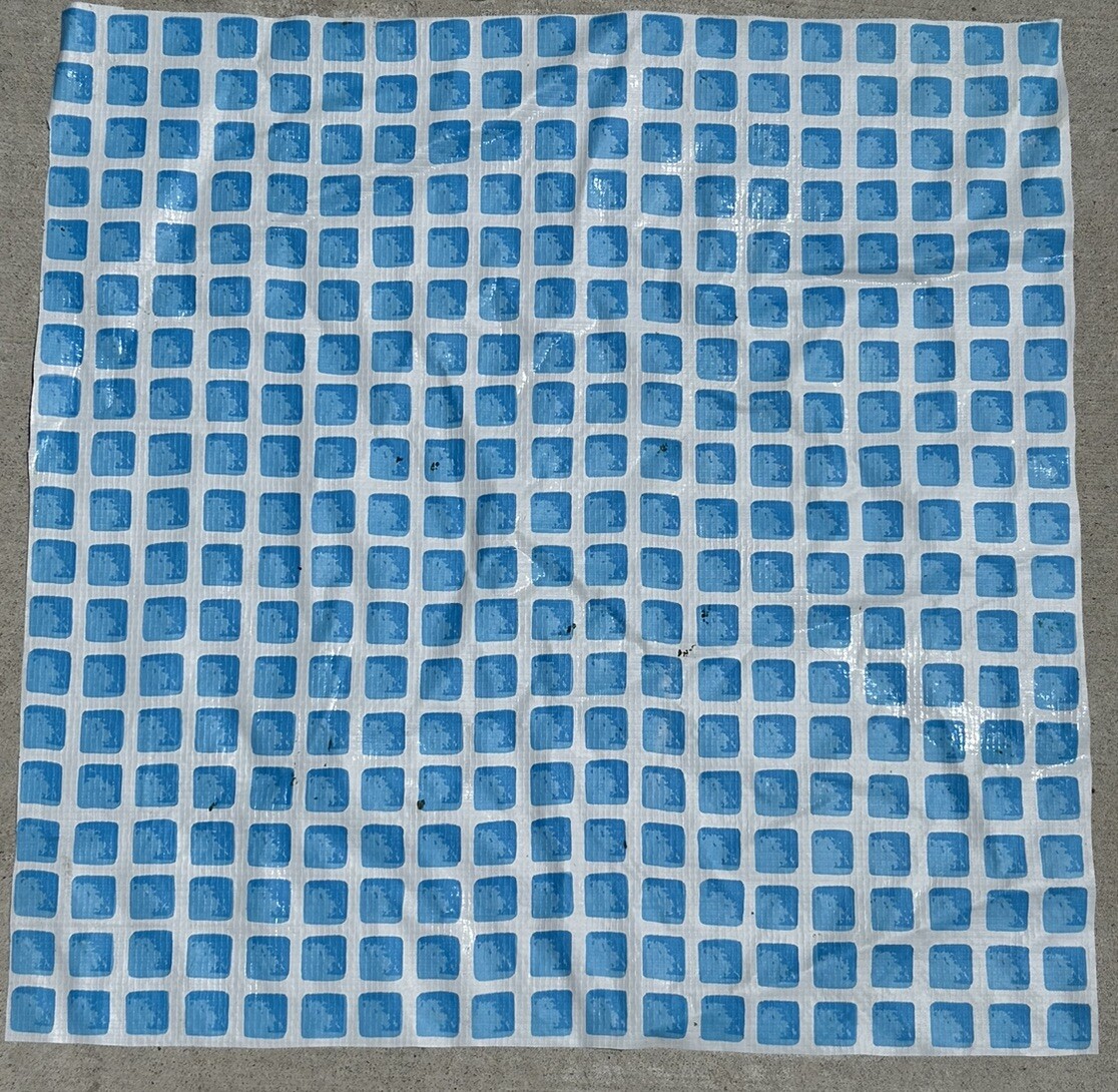 2 Layer Intex Vinyl/PVC Reinforced Swimming Pool Liner Repair Patch 24”X 24” gallery