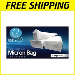 300 Micron Filter Sock – 3 Durable Polypropylene Bags for Aquarium Maintenance