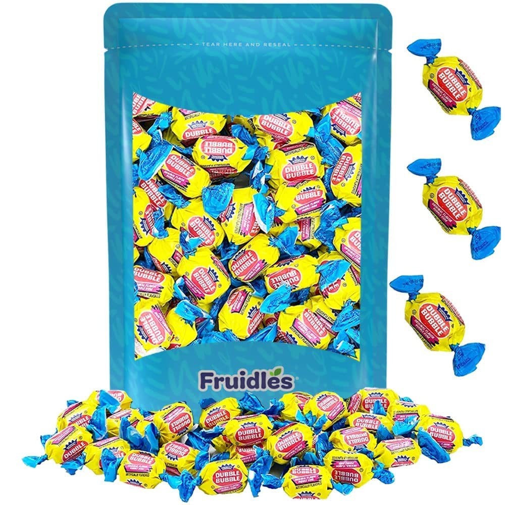 Delightful Double Bubble Gum Balls - Half-Pound, Mixed Fruit & Classic Flavors gallery