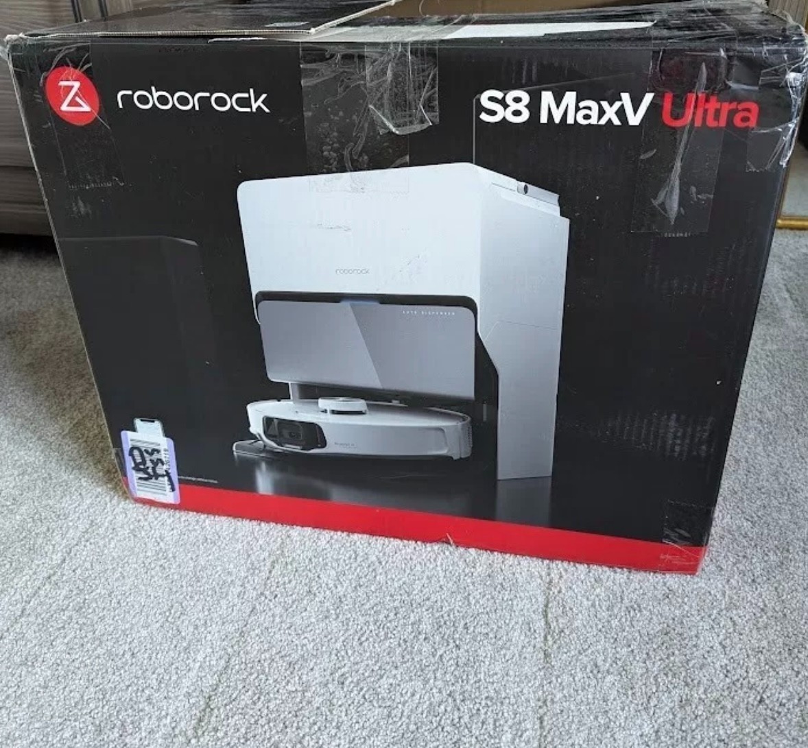 Roborock S8 MaxV Ultra Refurbished White Free Return Vacuum Mopping Cleaner gallery