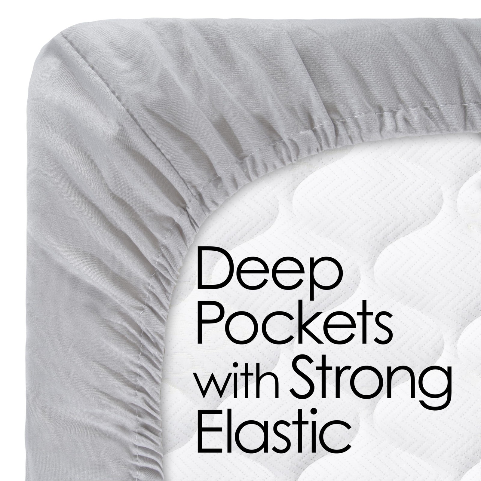 Lavish Home Brushed Microfiber Sheet Set- 3 Piece Bed Twin, Beige gallery