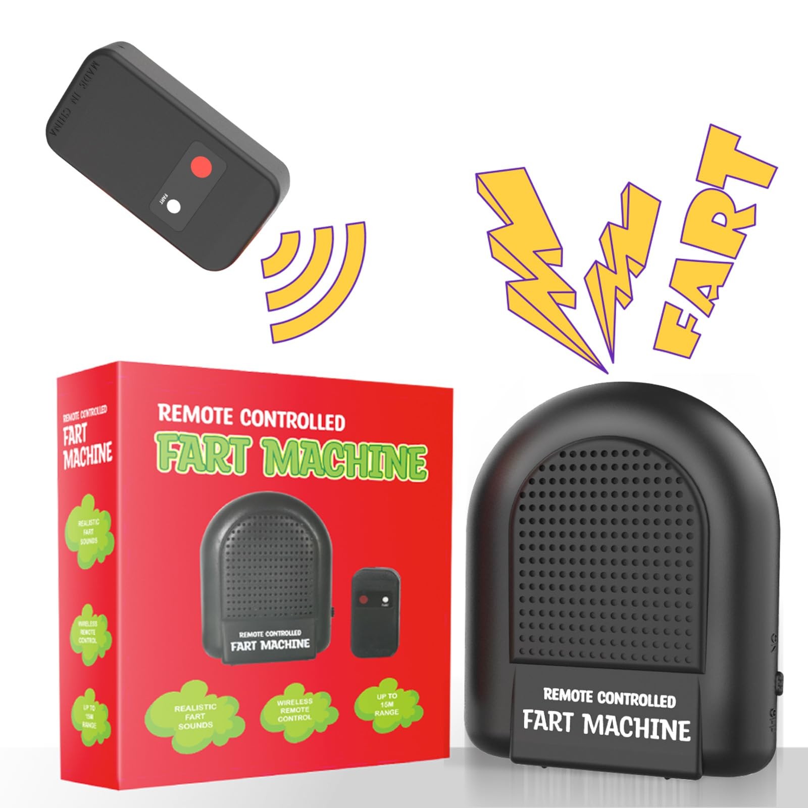 Fart Machine with Remote, Remote Controlled Fart Machine with Different Reali... gallery