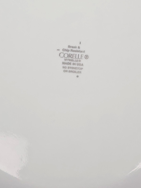 Simple Lines (Corelle) Salad Plate, by Corning gallery