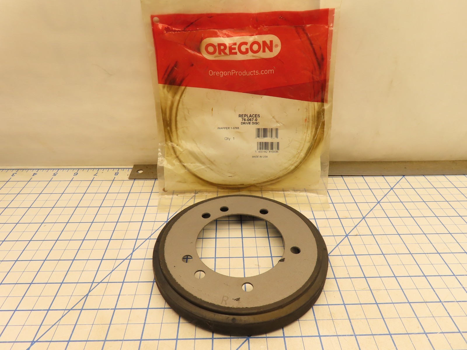 Oregon 76-067-0 Friction Drive Disc Fit Snapper 1-0765 10765 7010765 gallery