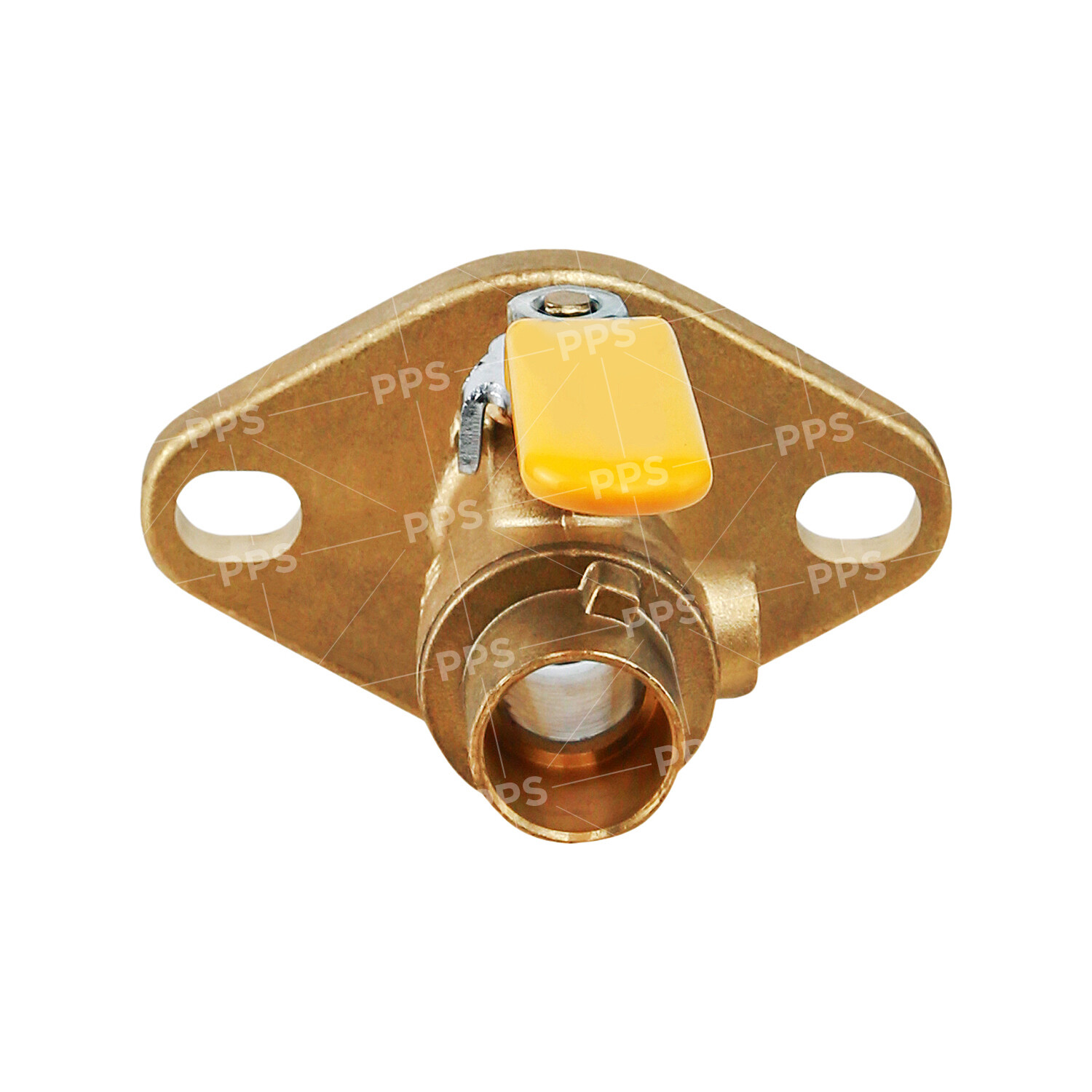 Midline Valve Full Port Ball Valve with Flange; Brass; SWT (5 PK) gallery