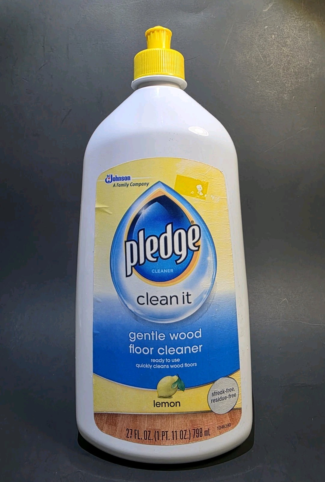 ( 1 ) Pledge Clean It Gentle Wood Floor Cleaner ~ Lemon Scent ~ 27 Fl. oz. gallery