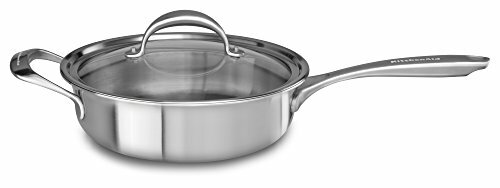 KitchenAid KC2C35EHST 5-Ply Copper Core 3.5 quart Saute with Helper Handle & ... gallery