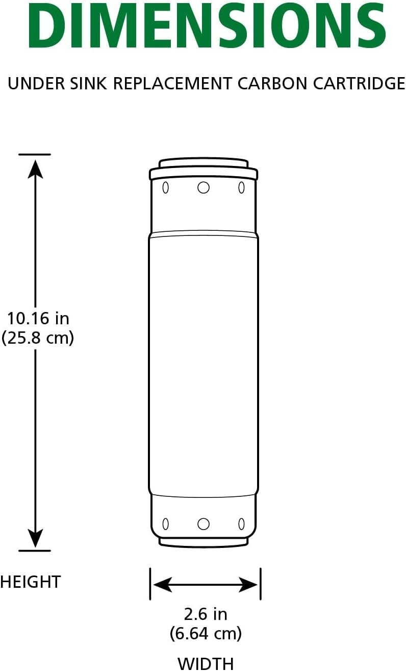 Replacement Filter Cartridges for A.O. Smith Under Sink System - 6 Life gallery