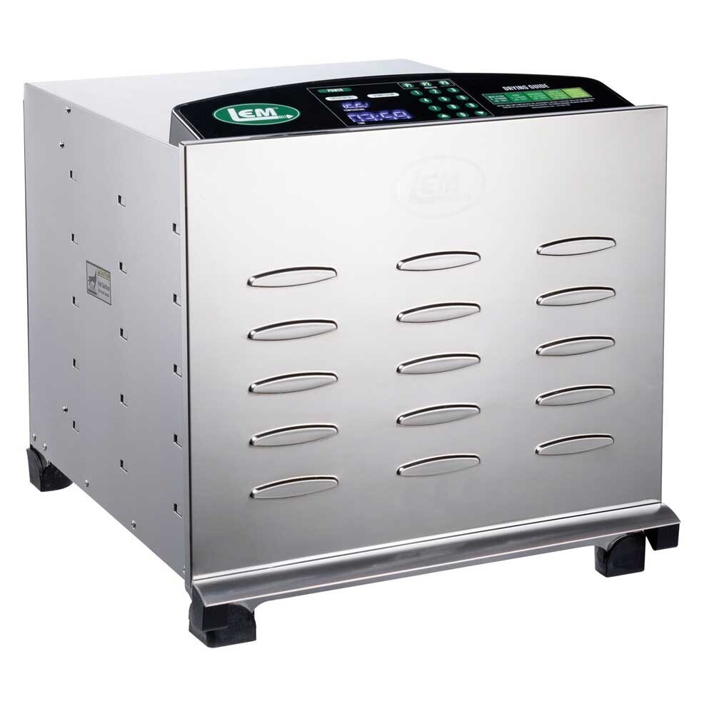 LEM Digital Dehydrator 10 Tray Stainless Steel Cube Electric gallery