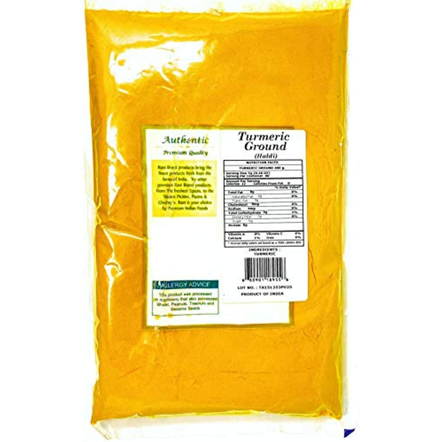 Rani Turmeric (Haldi) Root Powder Spice, (High Curcumin Content) 14oz (400gm) gallery