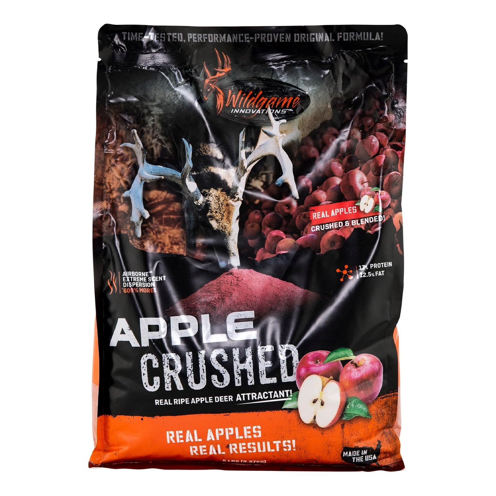 Apple Crushed 5LB Deer Attractant Powerful Long-Lasting Nutrient-Filled gallery
