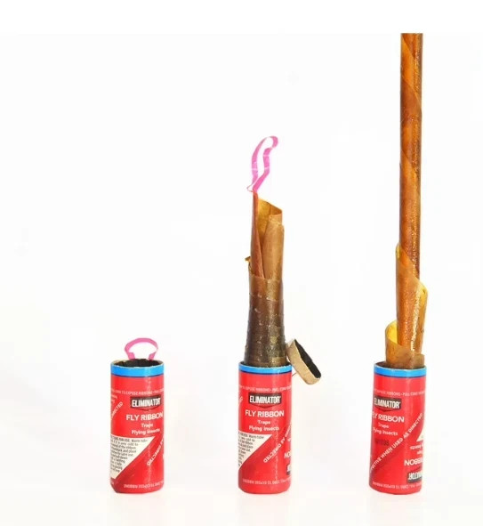 Eliminator Non-Toxic Fly Ribbon, 8 Pack, Poison-Free Pest Control, Sticky Paper gallery
