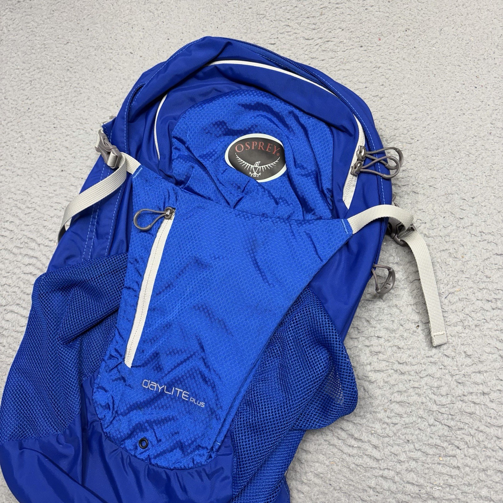 Osprey Daylite Plus Backpack Blue Grey 20L Hiking Lightweight Daypack Bag 5