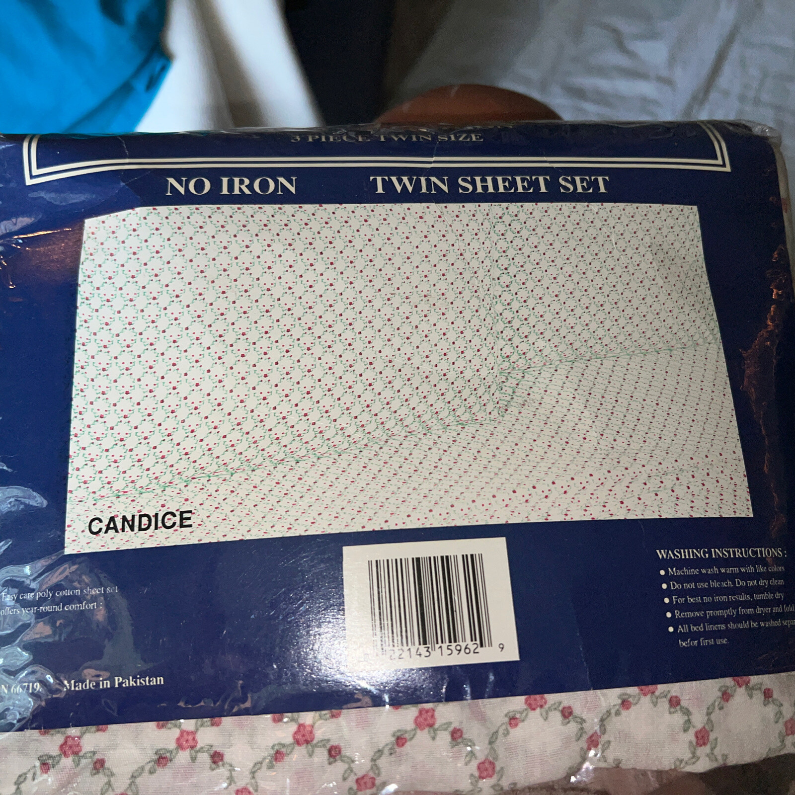 Home Tradition “ Candice” Twin Sheet Set -poly Cotton Blend gallery