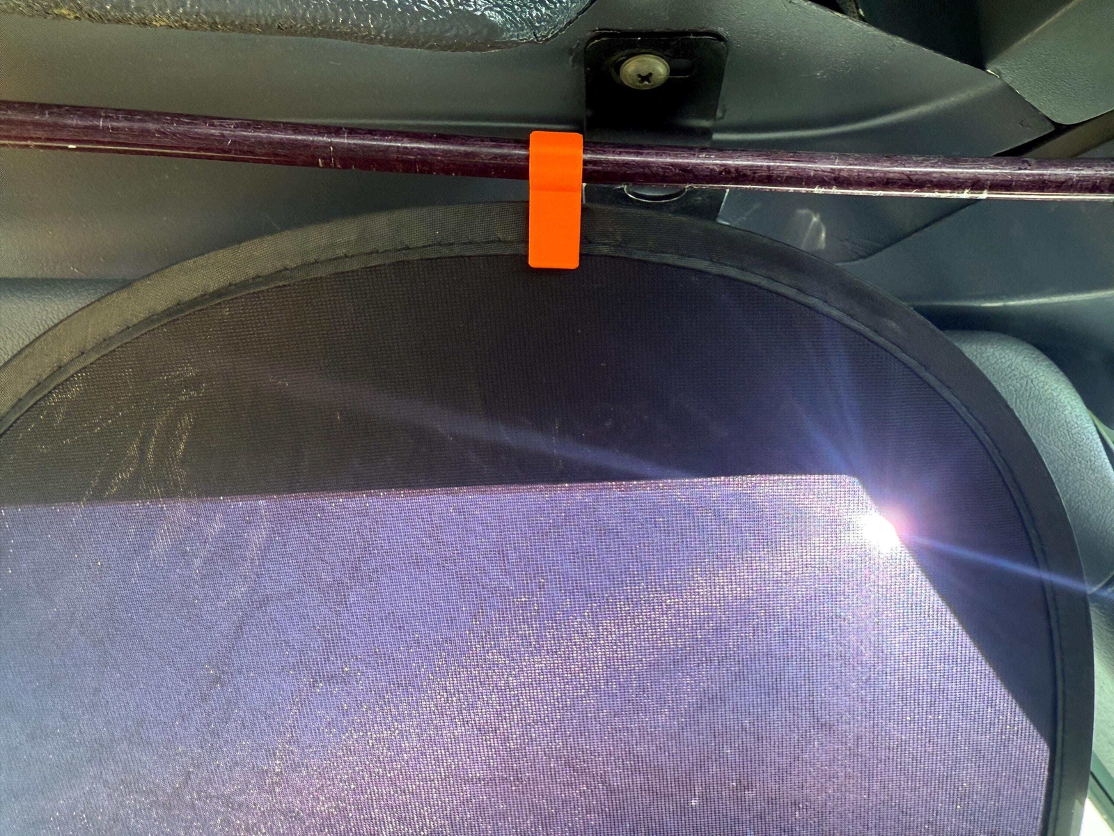 Kinder Fluff Window Shade Clips for Visor Rail on Boeing 737 and other Aircraft gallery