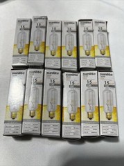 Sunlite Candelabra Screw Base Light Bulb Salt Lamp 15 Watt 24/pack