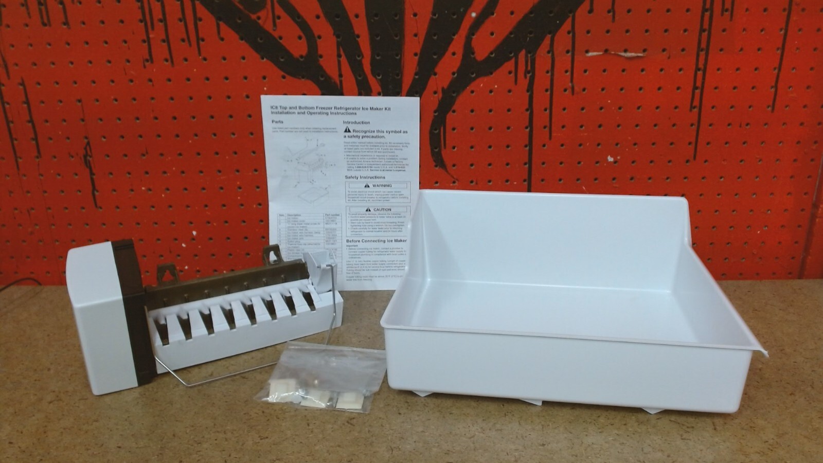 Whirlpool Ice Maker Kit IC8 WPW10190965 (was W10190965) New Sealed In Box! gallery