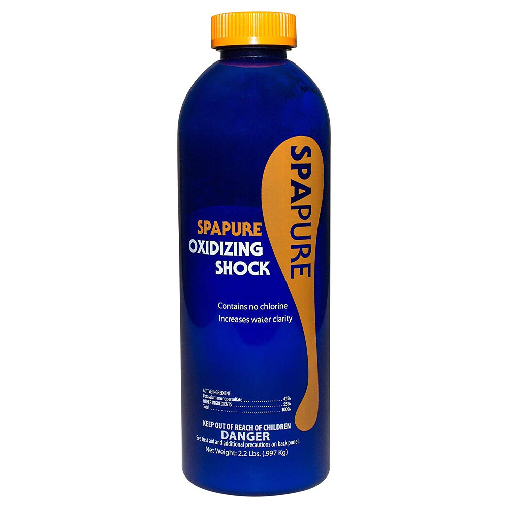 SpaPure Oxidizing Shock 2.2lb 1 Pack Increases Water Clarity C002476-CS20B3 gallery