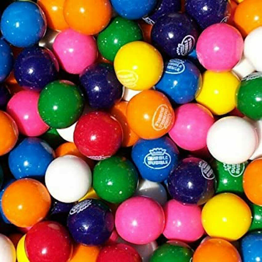 Assorted Dubble Bubble Gumballs (1-inch ) (select quantity below) gallery