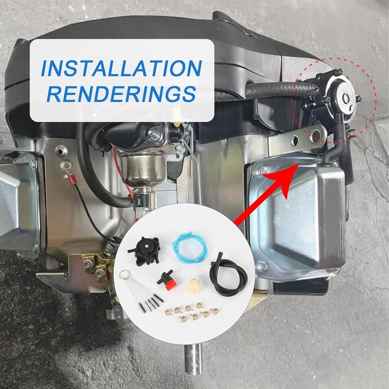 Fuel Pump Replacement For BS 808656 Kohler 7000 Series 17HP-25HP Small Engine... gallery