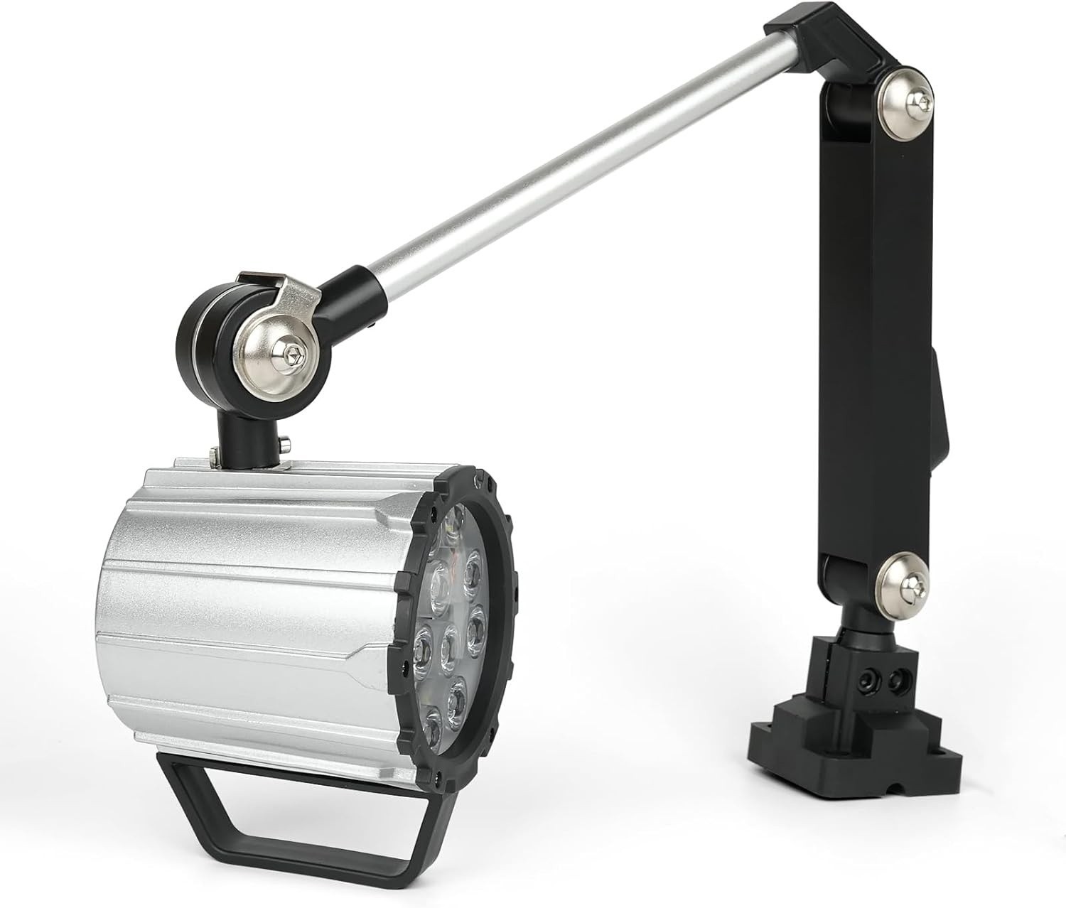 Articulating Led Work Light, 18W Machine Lights, 1800 Lumens Flexible Wood Lathe gallery