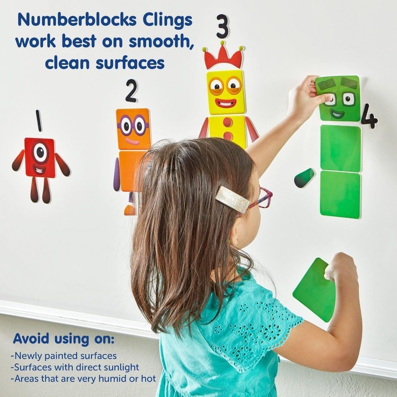 Learning Resources Numberblocks Reusable Clings gallery
