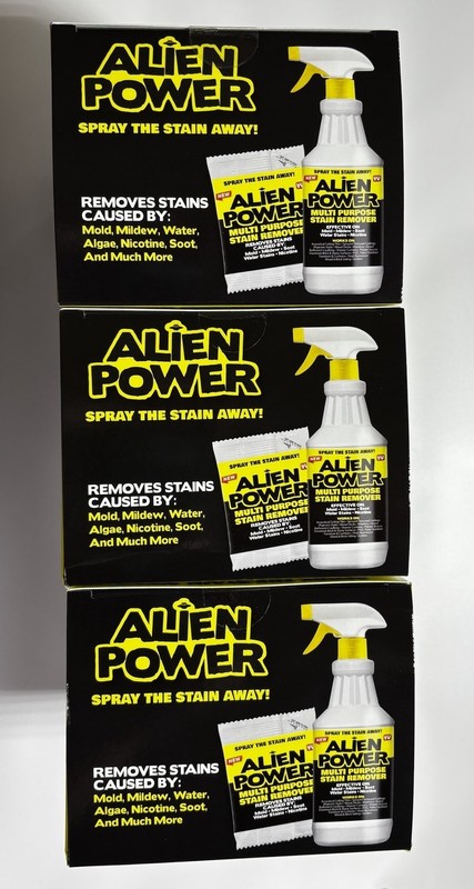 x3 Alien Power Super Concentrated Multi Purpose Stain Remover Mold Mildew Water gallery