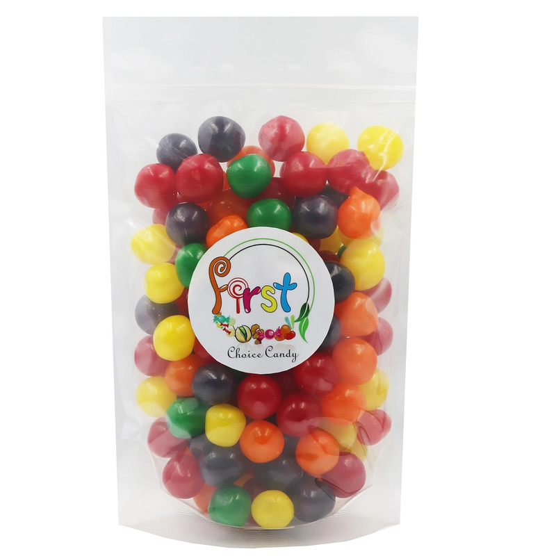 Sour Chewy Fruit Candy Balls (Assorted, 2 Pound) gallery