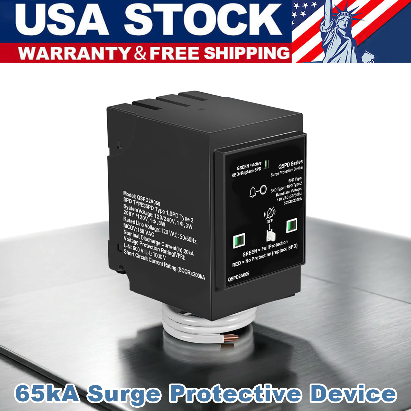 Plug-in Surge Protection Device QSPD2A065P for Siemens Type QP Load Centers gallery