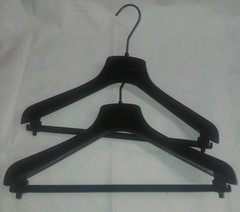 Alexander McQUEEN Black Solid Suit Hanger 15x12in Less Than 6in Wide