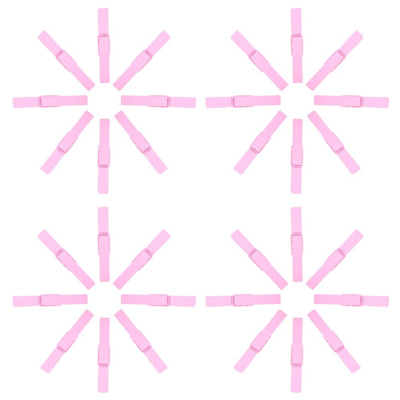 40 Pcs Multiple Hanging Small Clothes Wooden Clothespins gallery