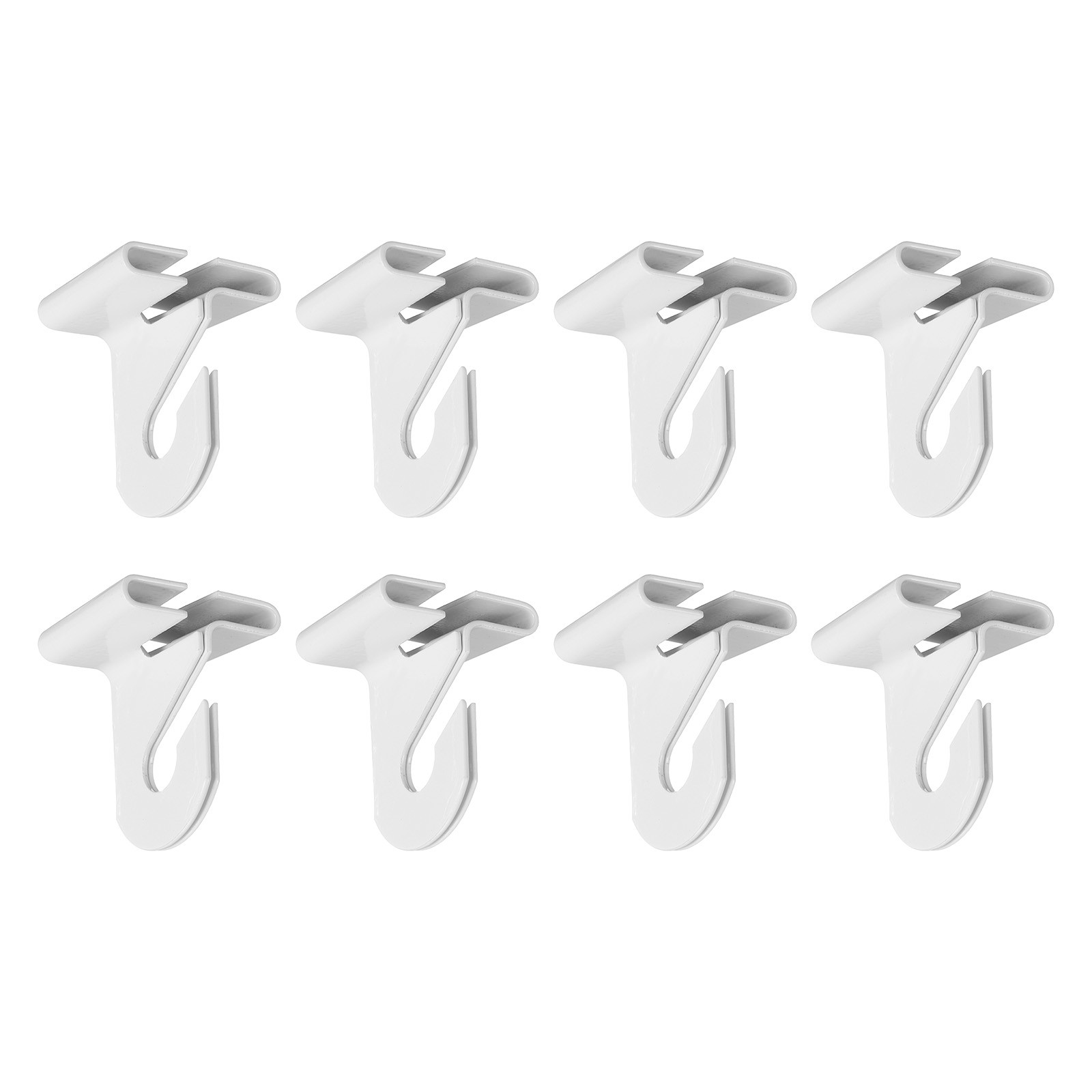 8 Pair Drop Ceiling Hooks 1" W Metal T-Bar Track Clip Suspended Ceiling Hooks gallery