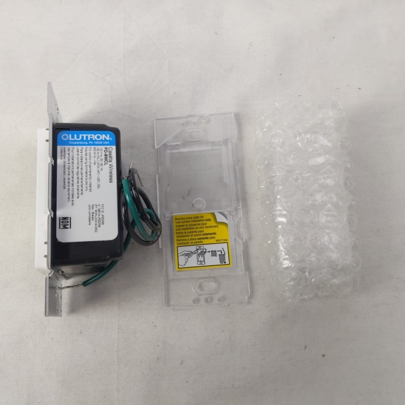 Lutron Caseta 3 Way Smart Dimmer Light Switch Kit LED P-PKG1WB-WH gallery