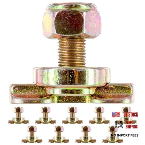 L Track Threaded Bolt Double Stud Fitting, (10 Pack) 5,500 Pounds 10 units gallery