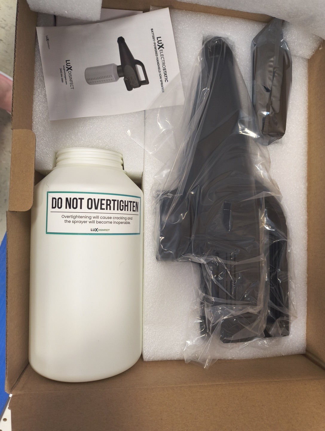 Electrostatic Powered Handheld Sprayer gallery