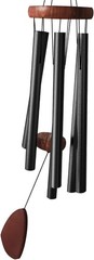 2 pkg Wind Chimes with Wood Wind Catcher, 37“ Aluminum Wind chime Zen Atmosphere