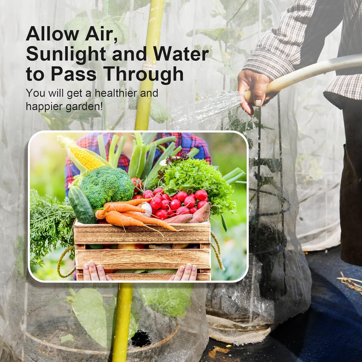 Mosquito Garden Bug Insect Netting Barrier Bird Net Plant Protect Mesh gallery